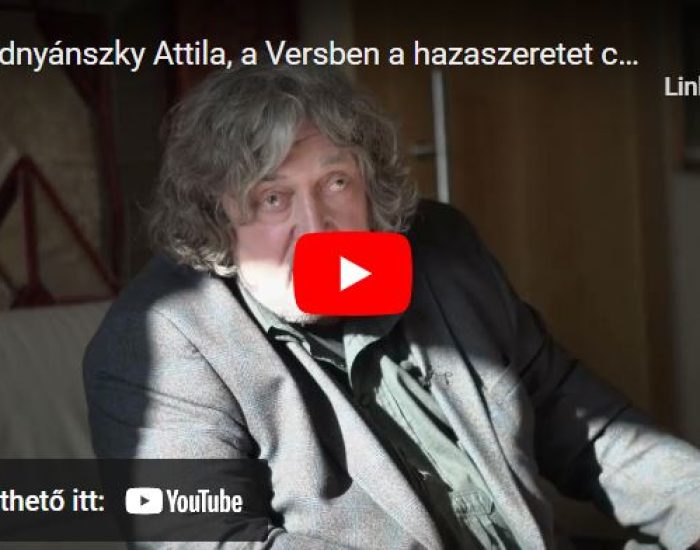 Vidnyánszky Attila, a Versben a hazaszeretet c. szavalóversenyünk fővédnökének üzenete